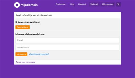 mijn domein storing|Allestoringen